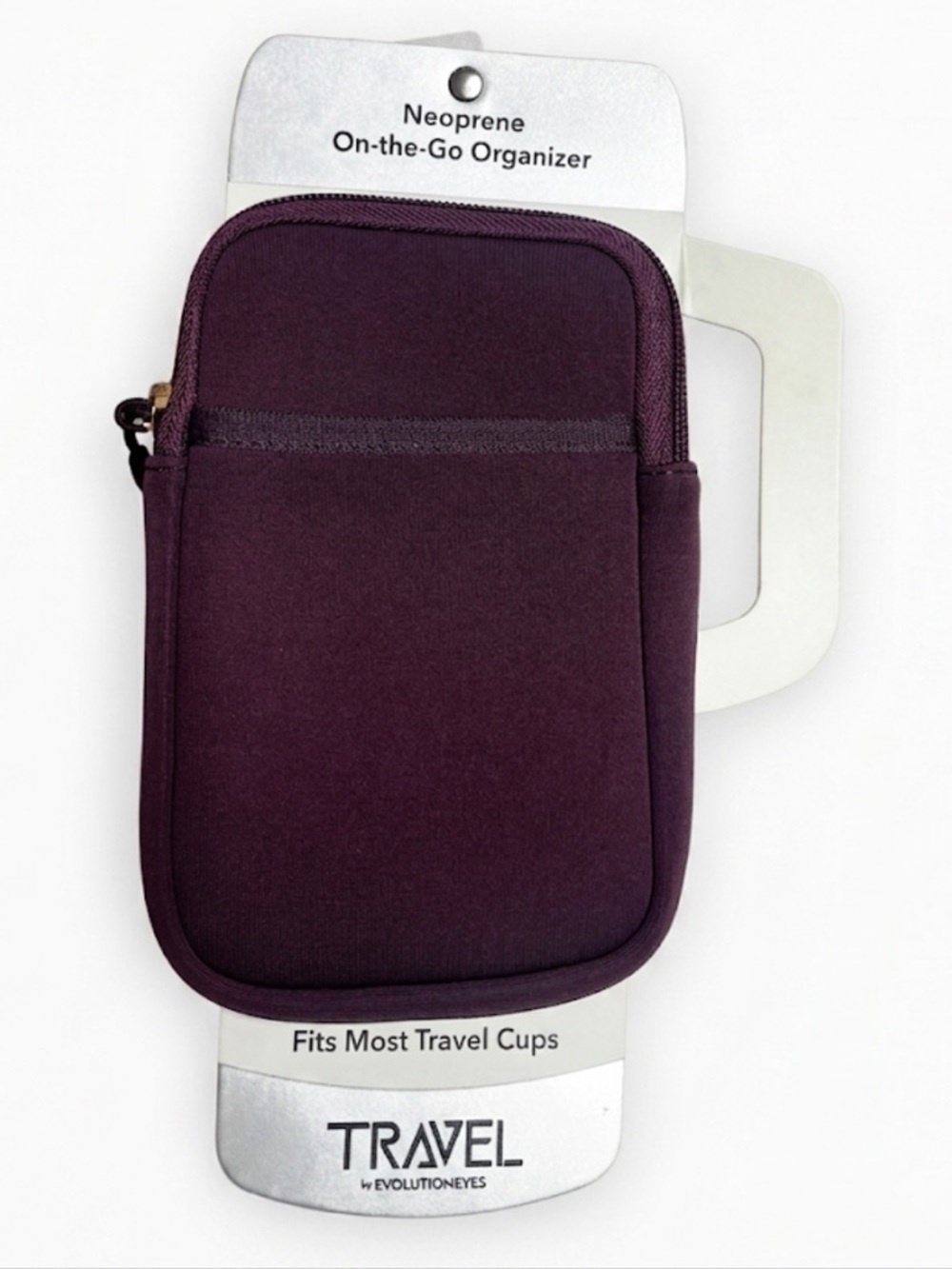 Neoprene On-the-Go Organizer - Deep Plum